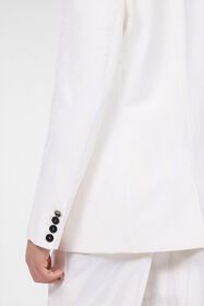 RC Jacket with Ray Print NATURAL WHITE XRT406-4NI15