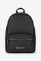 JC Black Just Cavalli Logo Backpack JC Black Just Cavalli Logo Backpack BLACK VFB015-VF547