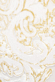 RC Ornamental White Print Top WHITE WQW025-6CR36