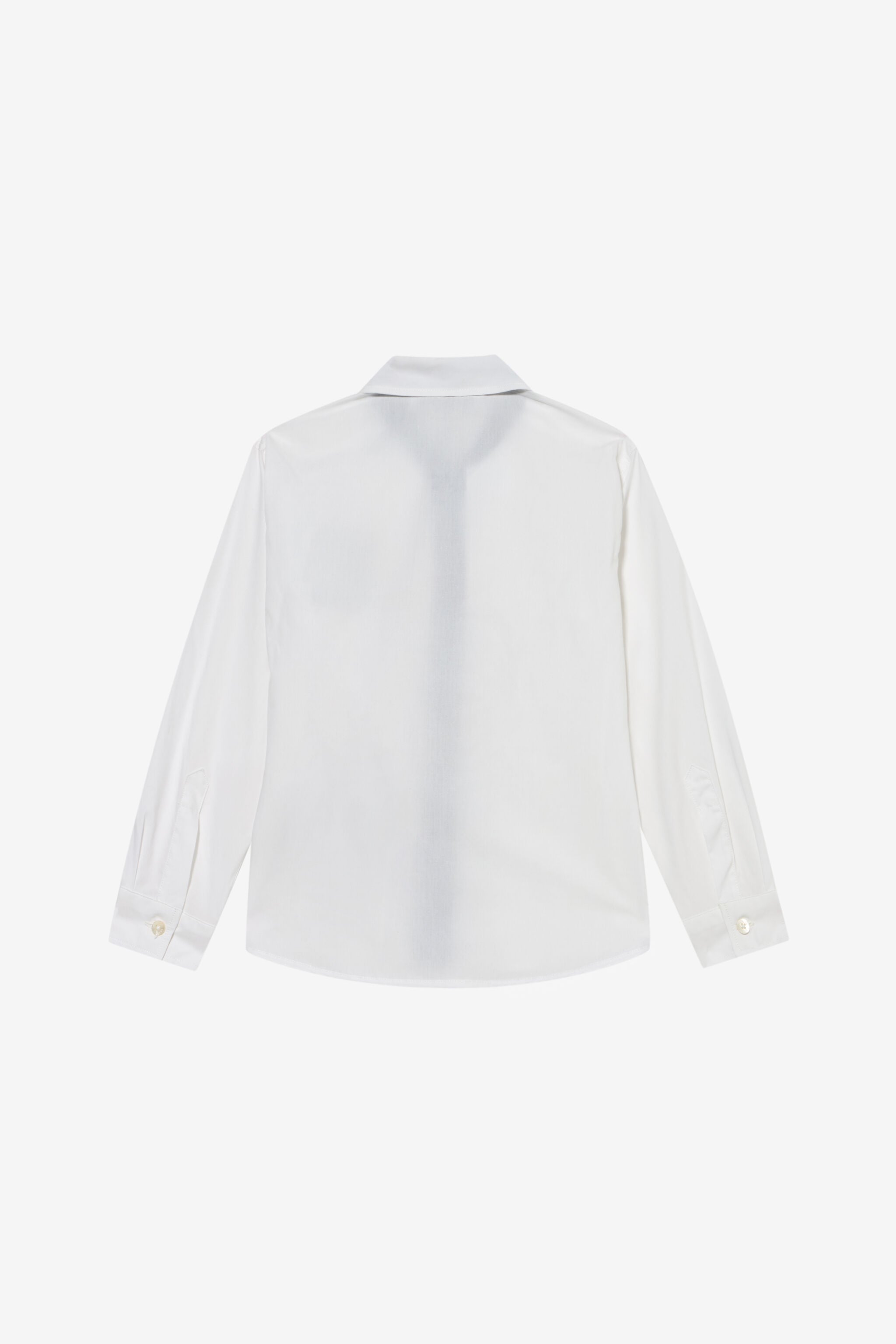 JU Camicia bianca con logo ricamato JU Camicia bianca con logo ricamato OPTICAL WHITE XJT70N-FN002