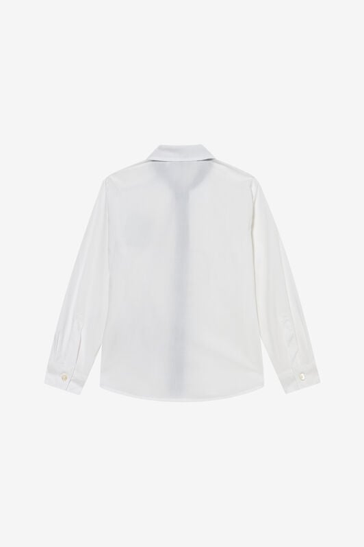 JU Camicia bianca con logo ricamato JU Camicia bianca con logo ricamato OPTICAL WHITE XJT70N-FN002