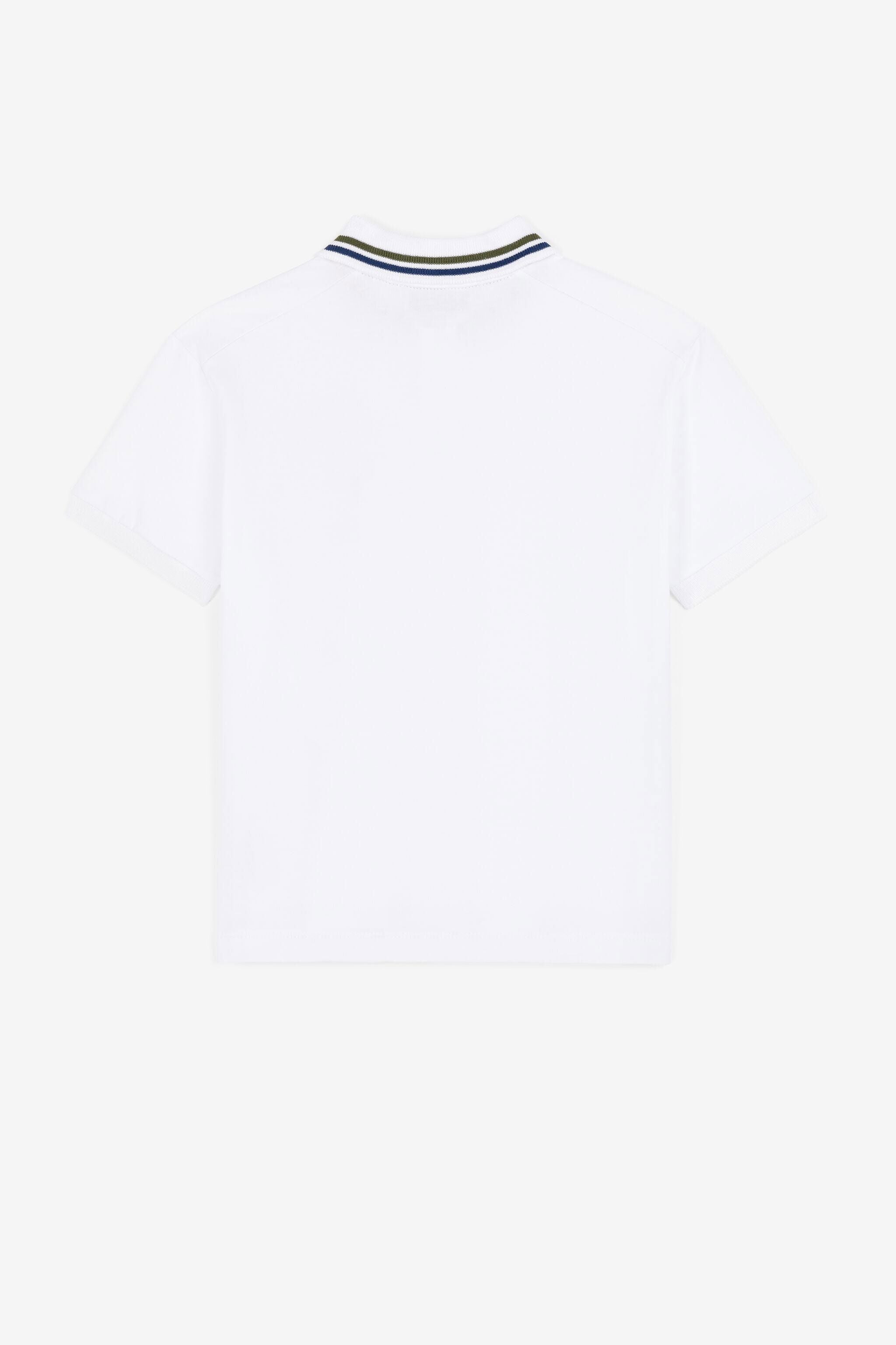 JU Logo-print polo shirt JU Logo-print polo shirt White QJT675-KB003