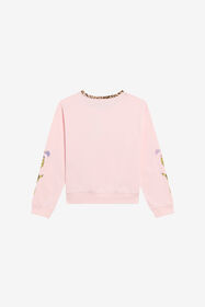 JU Sweat-shirt En Coton Rose BABY PINK TJT69R-CF050