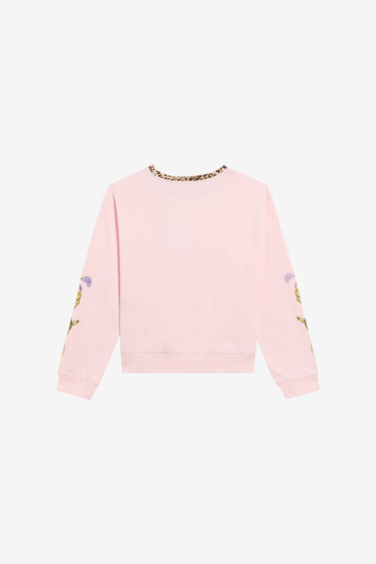 JU Felpa In Cotone Rosa JU Felpa In Cotone Rosa BABY PINK TJT69R-CF050