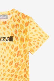 JC Jaguar Kiss T-Shirt YELLOW KISSES WFT63N-5B003