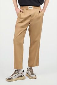 JC Pantaloni In Cotone Con Logo Frontale Marrone UFT005-UF019