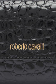 RC Porta carte con stampa coccodrillo Nero TKA004-PZ975