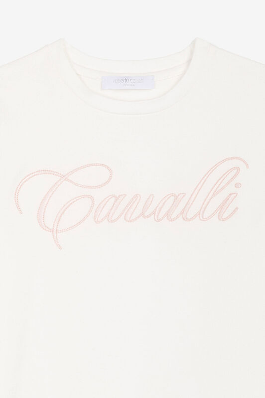 JU Lace-Trimmed T-Shirt JU Lace-Trimmed T-Shirt White OJT610-ISA2J