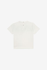 JU T-shirt à Imprimé Logo Bandana MILKY WHITE UJT623-JD001