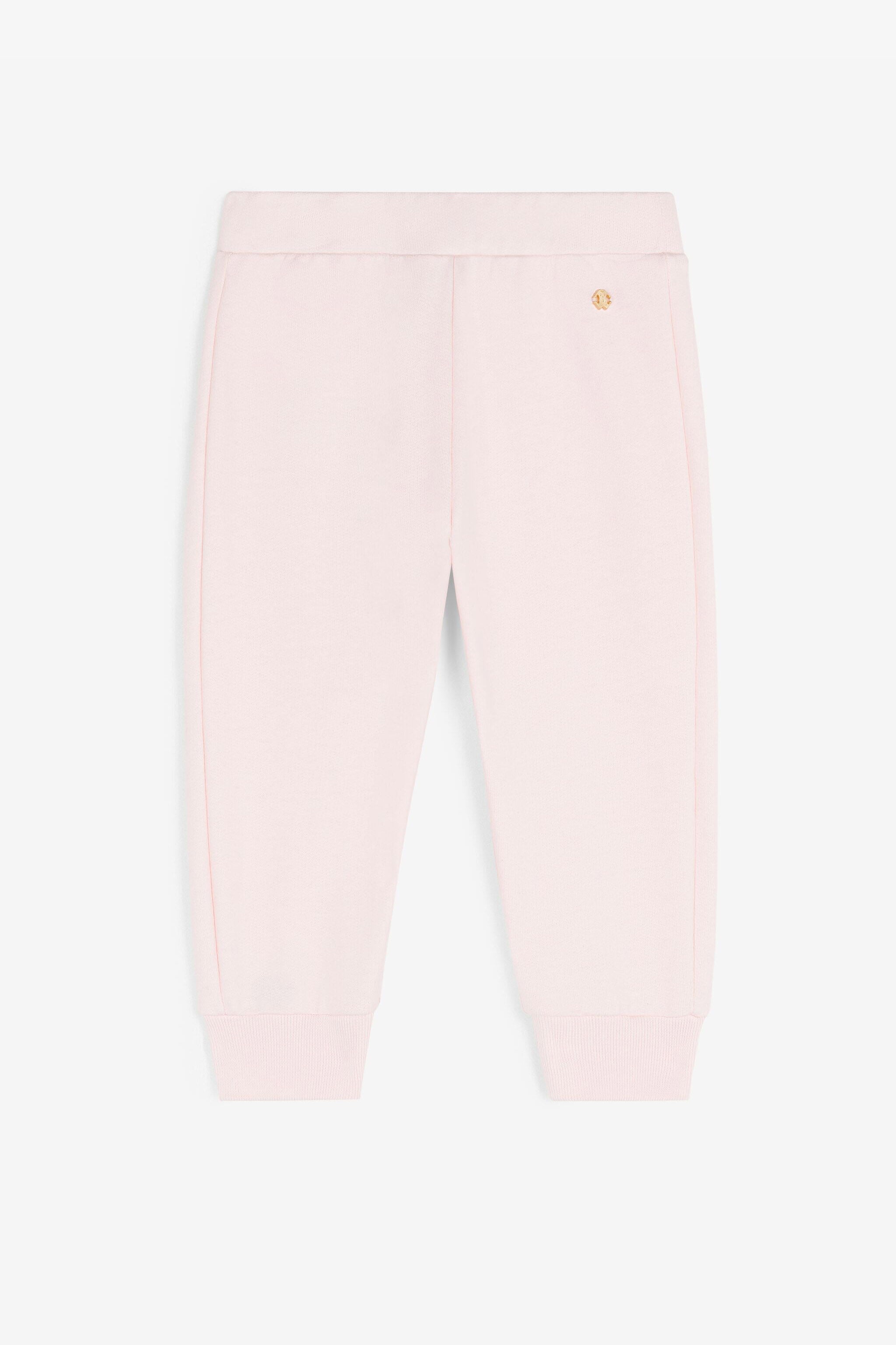 JU Teddy Bear-Embroidered Sweatpants JU Teddy Bear-Embroidered Sweatpants Pink RJT204-CF050