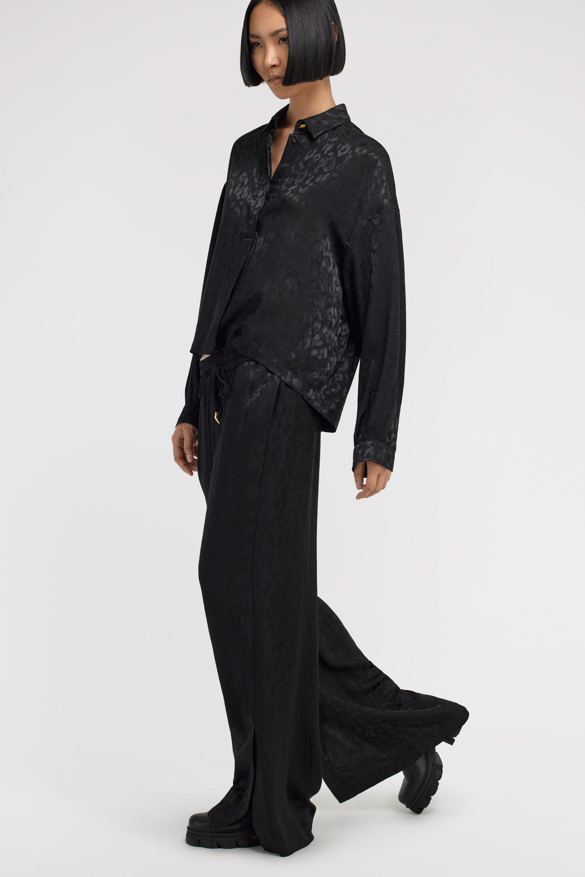 JC Just Cavalli Pants JC Just Cavalli Pants Noir TFT086-TF116