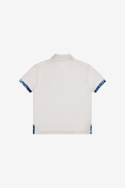 JU Logo polo t-shirt JU Logo polo t-shirt Blanc SJT630-KB002
