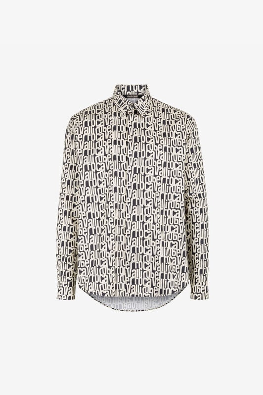 RC Logo-Print Shirt RC Logo-Print Shirt BLACK RRT719-1Z023