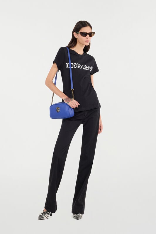 RC Jeans With Mirror Snake Monogram RC Jeans With Mirror Snake Monogram Black VKJ221-DE001
