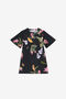 JU Cotton floral dress BLACK VJT10H-JFP32