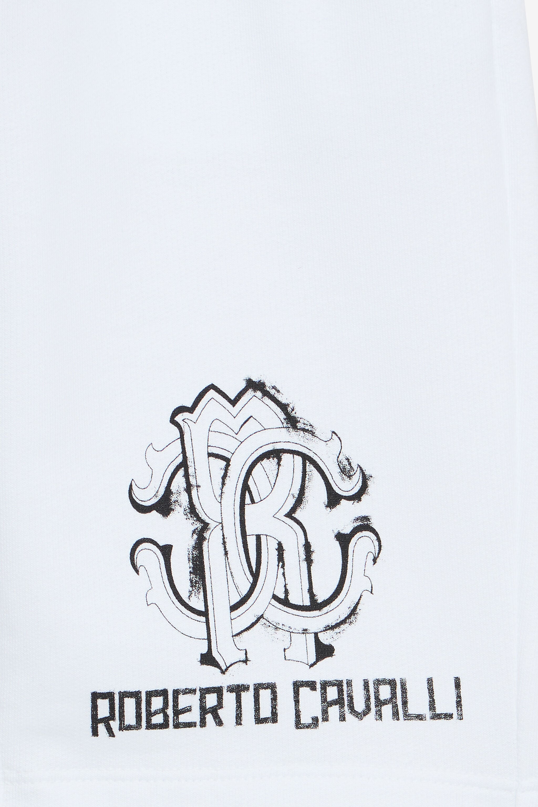 JU Zebra-Print Sports Shorts And RC Monogram JU Zebra-Print Sports Shorts And RC Monogram White UJT25A-CF050