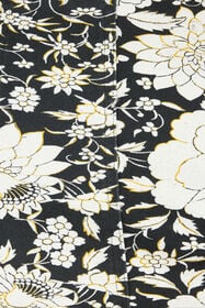 RC Mini Dress With All-Over Floral Print Black/White VQJ150-DAP71
