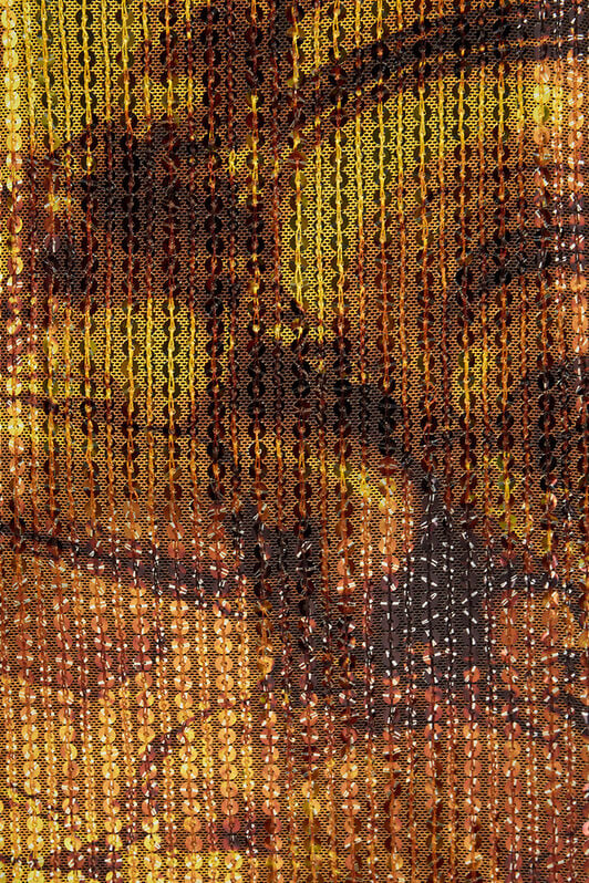 RC Tiger Eye Print Dress Mini RC Tiger Eye Print Dress Mini Yellow VKT170-VXP74