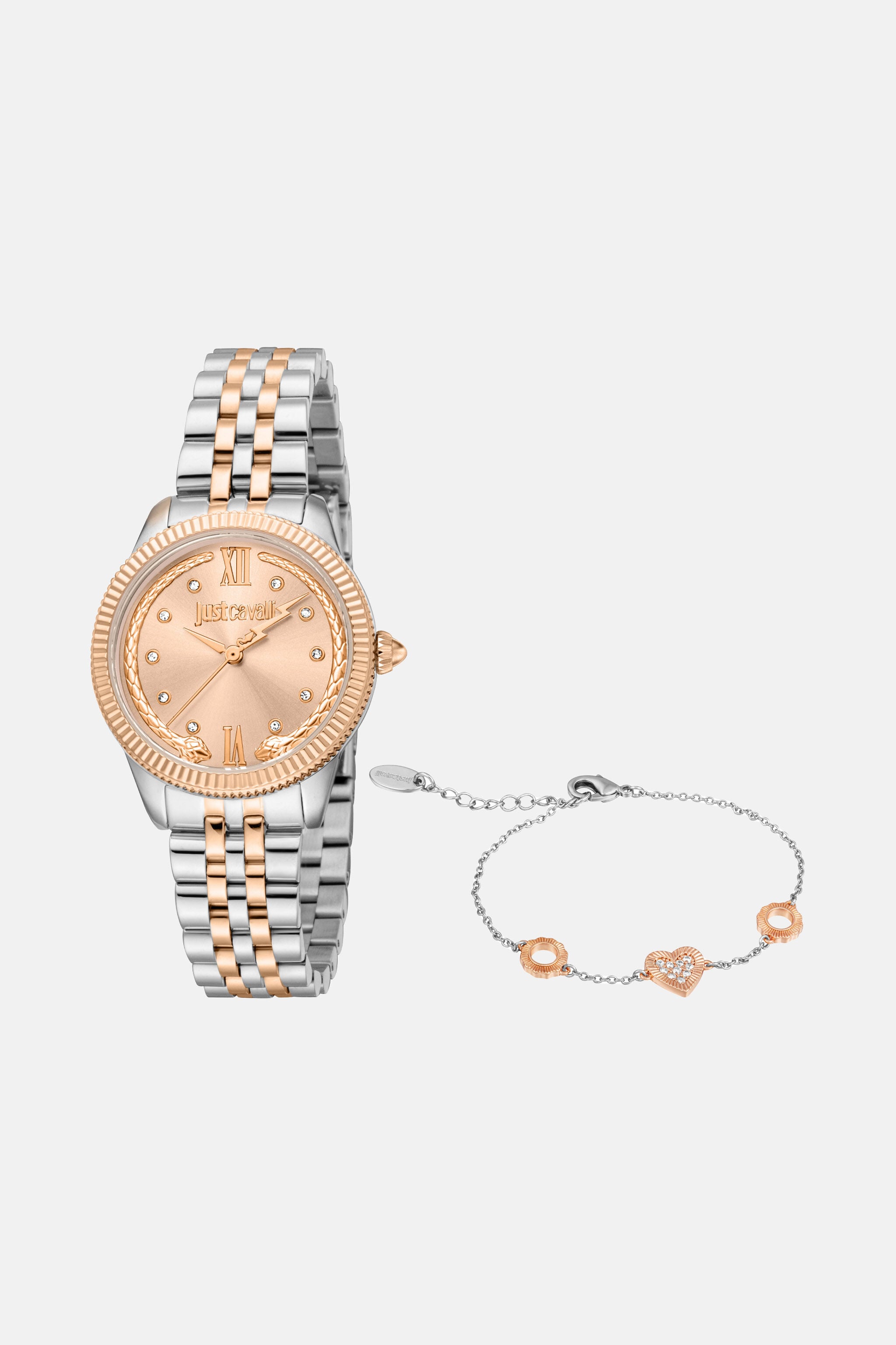 JC Just Cavalli Set: Watch + Bracelet JC Just Cavalli Set: Watch + Bracelet Or rose SALT3H-IT323