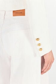 RC Veste Courte Imprimée Wall Blanc UWT403-LG016