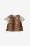 JU Leopard Print Top JU Leopard Print Top Light brown SJT628-2NF65