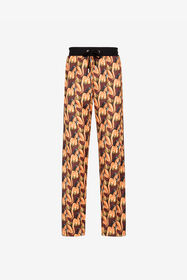 RC Graphic-Print Track Pants Brown RRT25G-2OH24