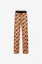 RC Pantalon de survêtement à imprimé graphique RC Pantalon de survêtement à imprimé graphique Marron RRT25G-2OH24