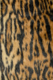 RC Leopard Print Faux Fur Coat Brown VWT501-FT002