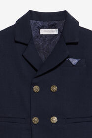 JU Blazer cruzado azul marino BLUE MEDVL XJT42H-FEC20