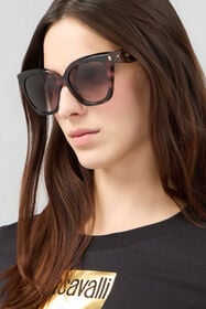 JC Large avant tendance féminin BROWN/PINK HAVANA VALD26-ID268