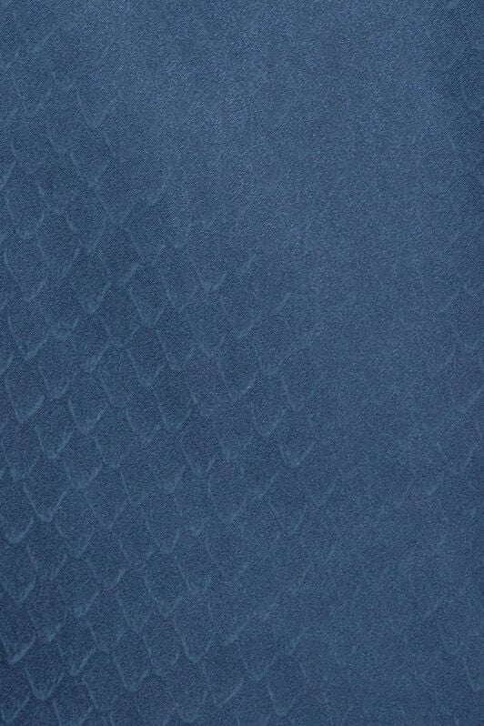 RC Chemise En Soie Avec Motif Façon Serpent RC Chemise En Soie Avec Motif Façon Serpent Bleu foncé UKT710-SZN57