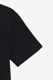 JU T-Shirt À Imprimé Zèbres Et Logo Noir UJT60B-JD001