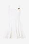RC Abito Con Monogram Mirror Snake Metallico RC Abito Con Monogram Mirror Snake Metallico Bianco VKT106-CH033