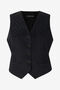 RC Vest With Solid-Color Tiger Skin Design RC Vest With Solid-Color Tiger Skin Design Black UKT614-TJ033