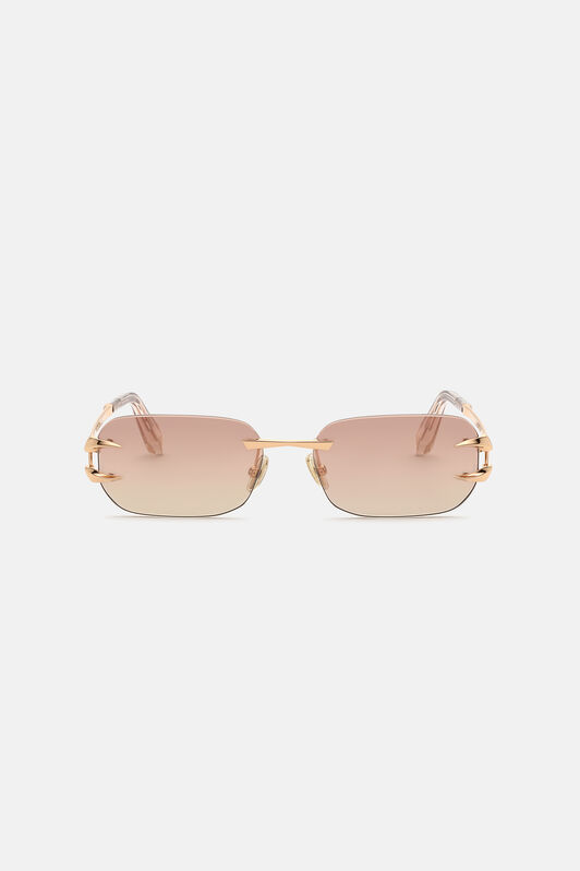 RC Metal rimless sunglasses SHINY COPPER GOLD VALD14-ID253