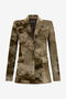 RC Veste En Coton Avec Imprimé Tie-Dye RC Veste En Coton Avec Imprimé Tie-Dye DARK BEIGE XQT401-CE037