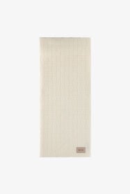 RC Écharpe En Alpaga Mélangé Avec Plaquette Griffée Du Logo Blanc TALR53-IR070