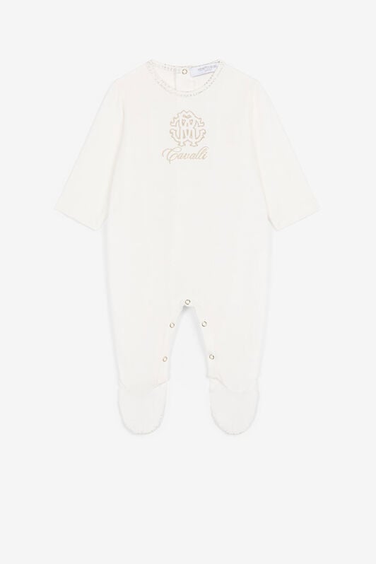 JU Tutina con Monogram RC JU Tutina con Monogram RC Bianco QJT855-JV025