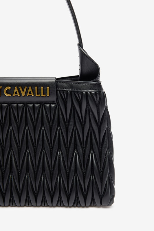 JC Bag With Metal Lettering JC Bag With Metal Lettering Black TFB061-TF426