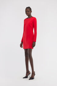 RC Long-sleeve dress with RC Red NOT10B-KU012