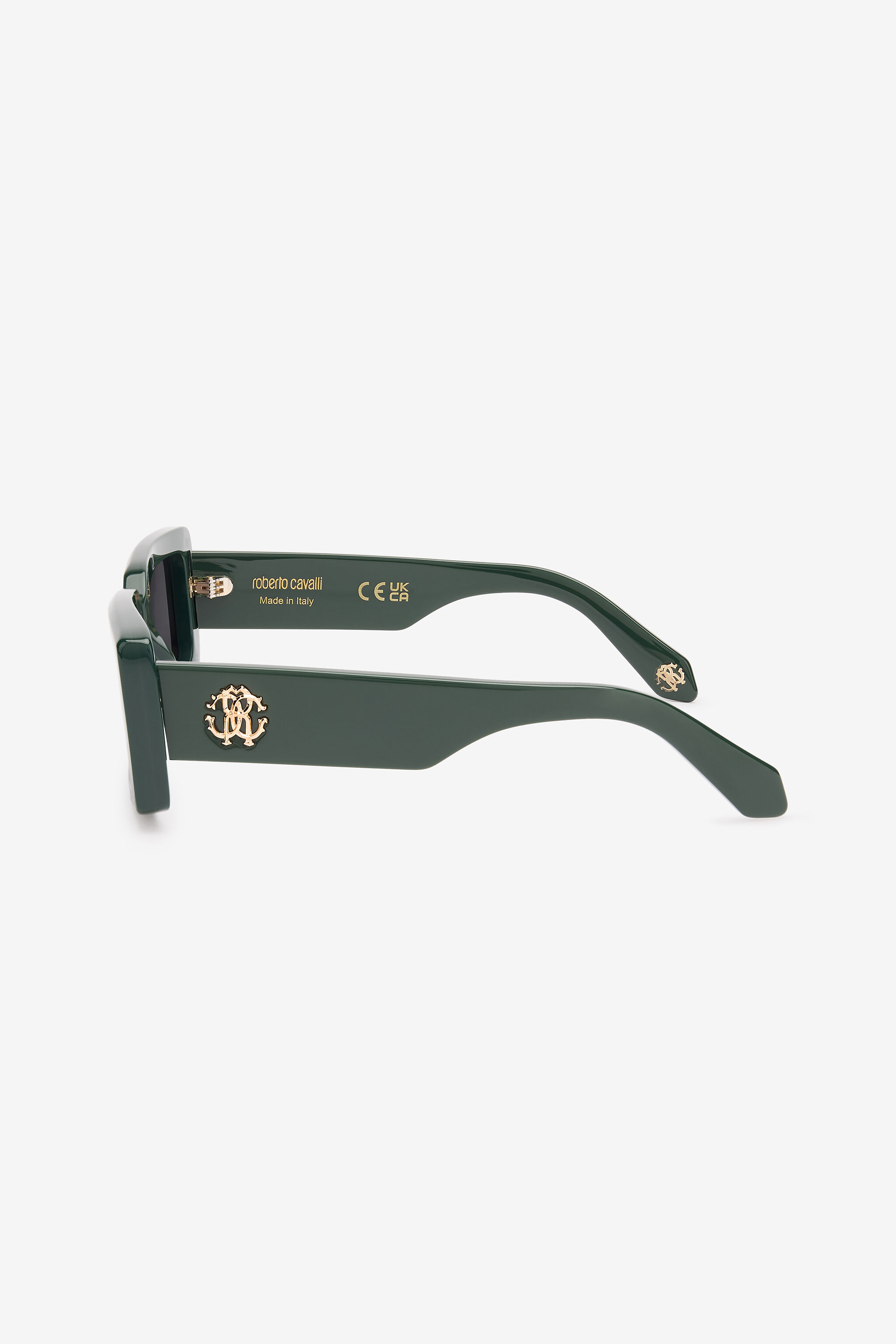 Sunglasses Roberto Cavalli in Dark green for Women | Roberto Cavalli®