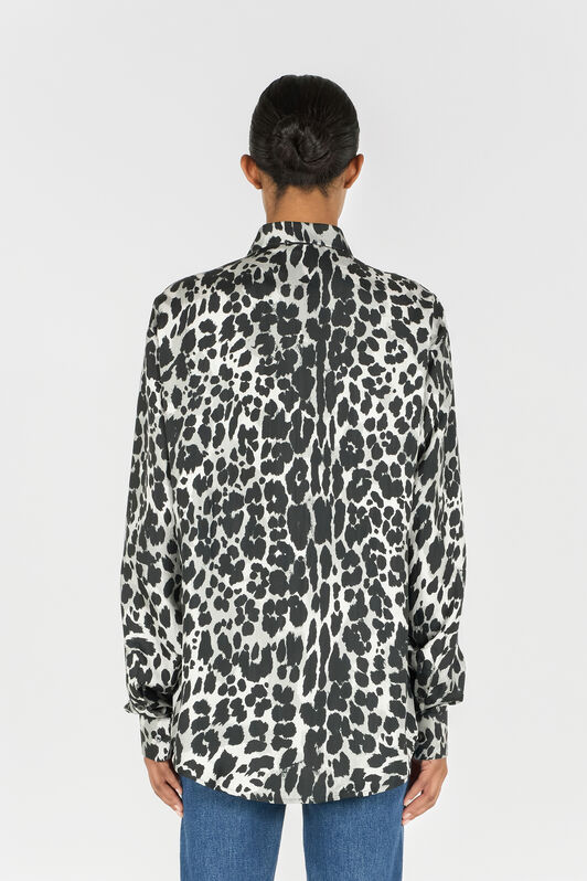 RC Jaguar Skin print shirt BLACK/WHITE OOT70A-2NO63