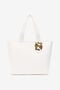 JC Tote Bag With Mirror Snake JC Tote Bag With Mirror Snake White UFB034-UF403