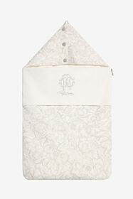 JU Baby Nest with Avvento Print PEARL GREY XJT81P-3PS62
