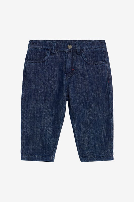 JU Vaqueros Azules para Niño con Parche Monogram RC JU Vaqueros Azules para Niño con Parche Monogram RC MEDIUM BLUE VJJ200-DS016