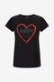 RC Heart and Logo t-shirt RC Heart and Logo t-shirt Black SKT60A-JD061