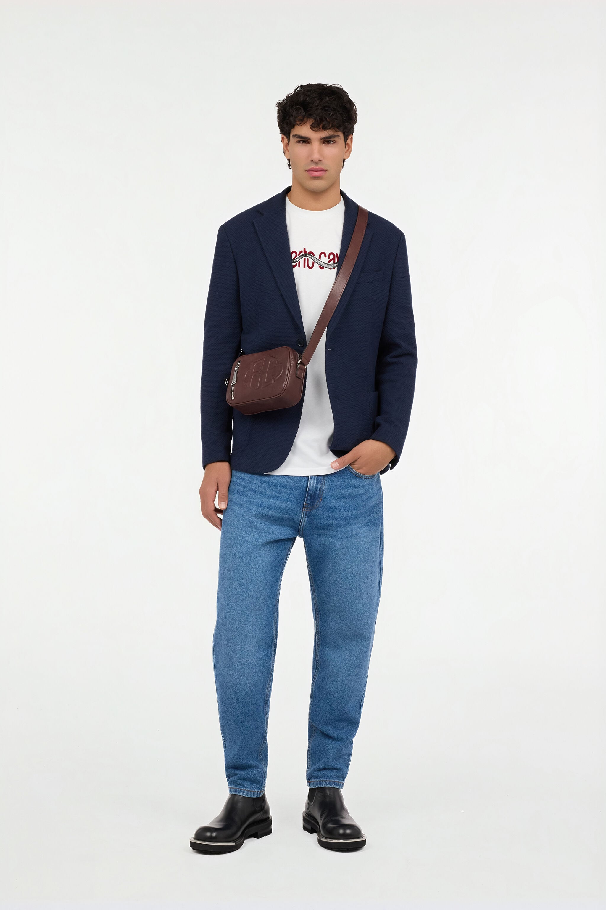RC Unstructured Jacket in Navy Blue RC Unstructured Jacket in Navy Blue NAVY QOT40J-MAO01