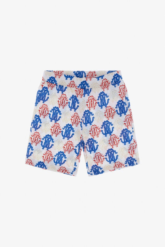 JU Monogrammed Shorts JU Monogrammed Shorts MULTICOLOR SJT254-JFL01