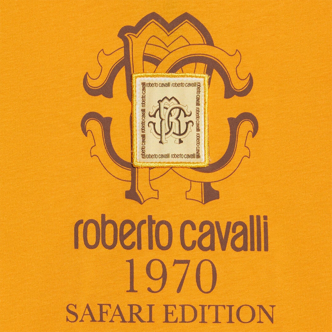 JU T-Shirt Safari-Edition Monogram JU T-Shirt Safari-Edition Monogram Orange UJT609-JD001