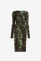 RC Rock Python-Print Dress NATURALE/MILITARE PKT106-LNE38